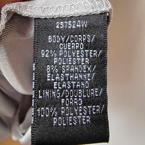 Cocktail Metallic Silver Midi Dress - Picture 12 of 14